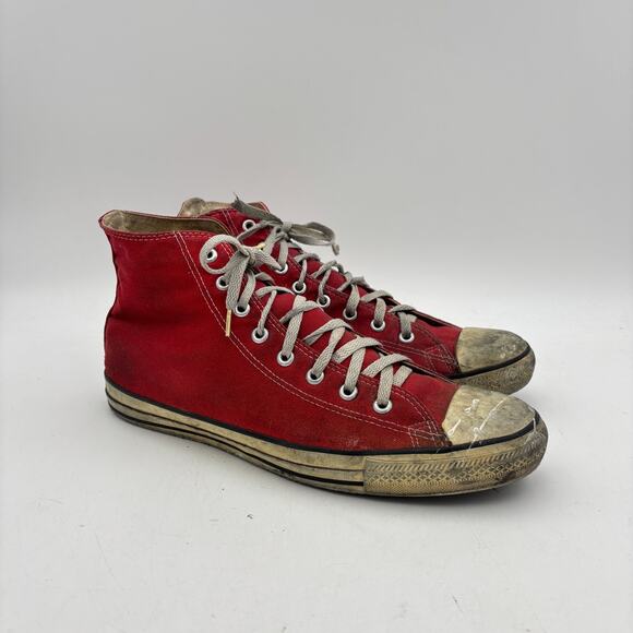 Vintage 90s Converse Chuck Taylor All Star Sneakers Shoes Men\'s 13 Distressed main image 14